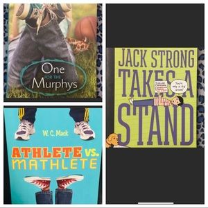 (3) Middle School Age Reading Books